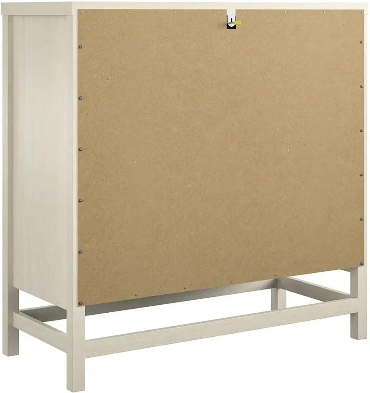 Lennon Ivory Oak Two Door Storage Cabinet