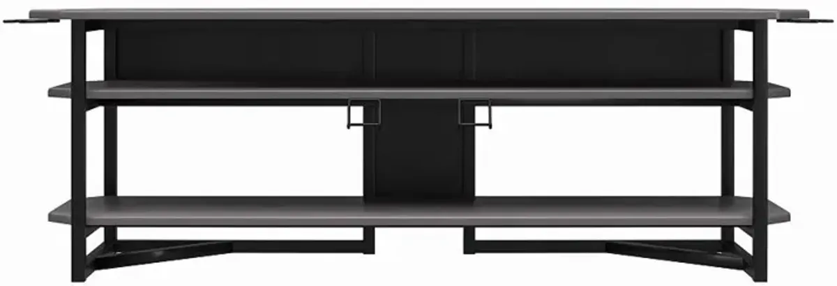 Quest Modern Gray Gaming TV Stand