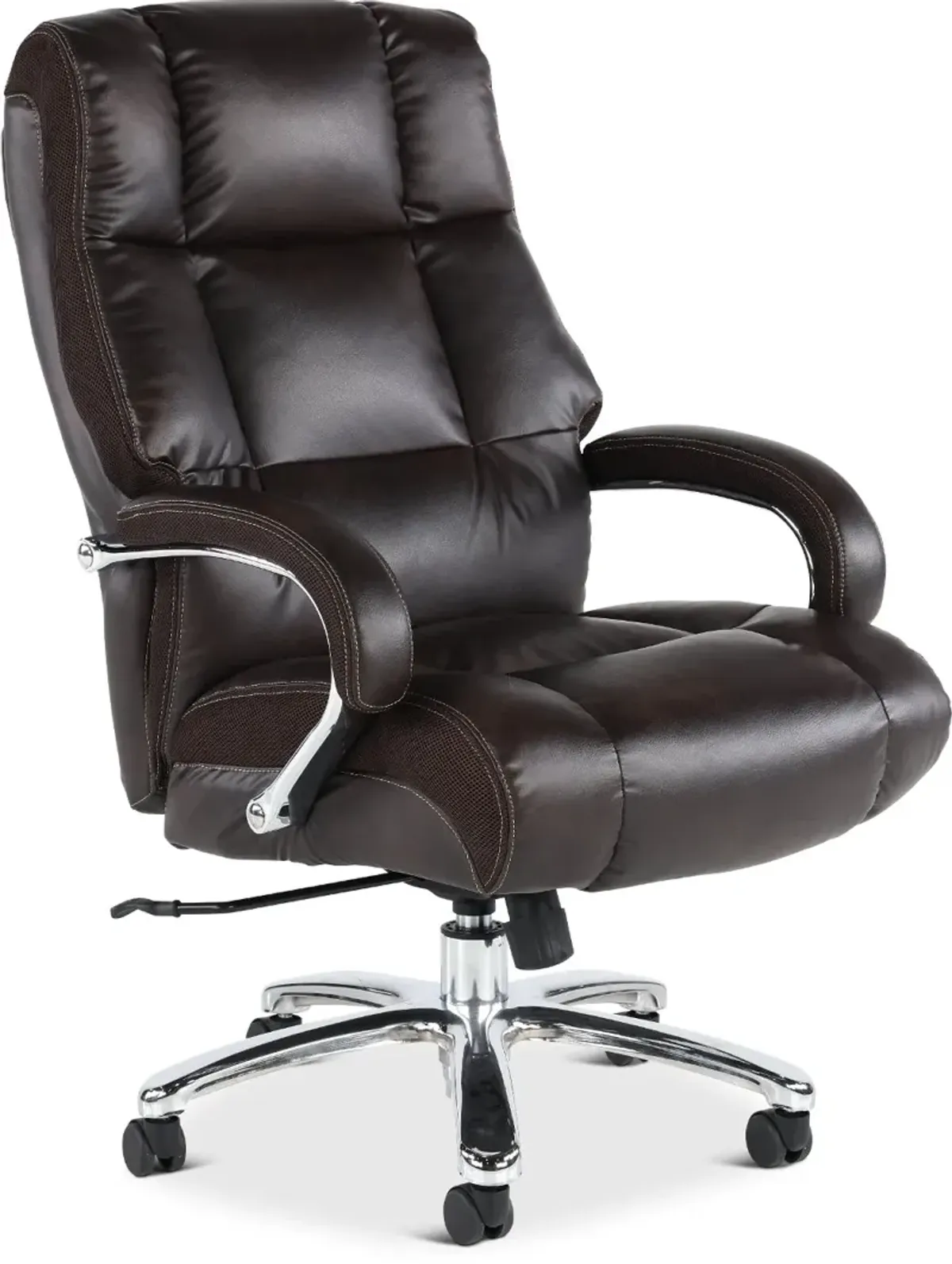 Porter Heavy Duty Brown Desk Chair