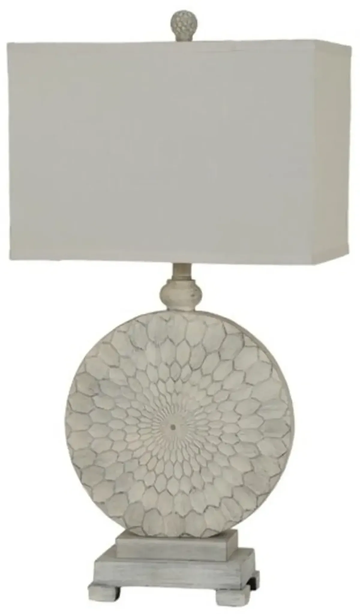 Antique Medallion Table Lamp