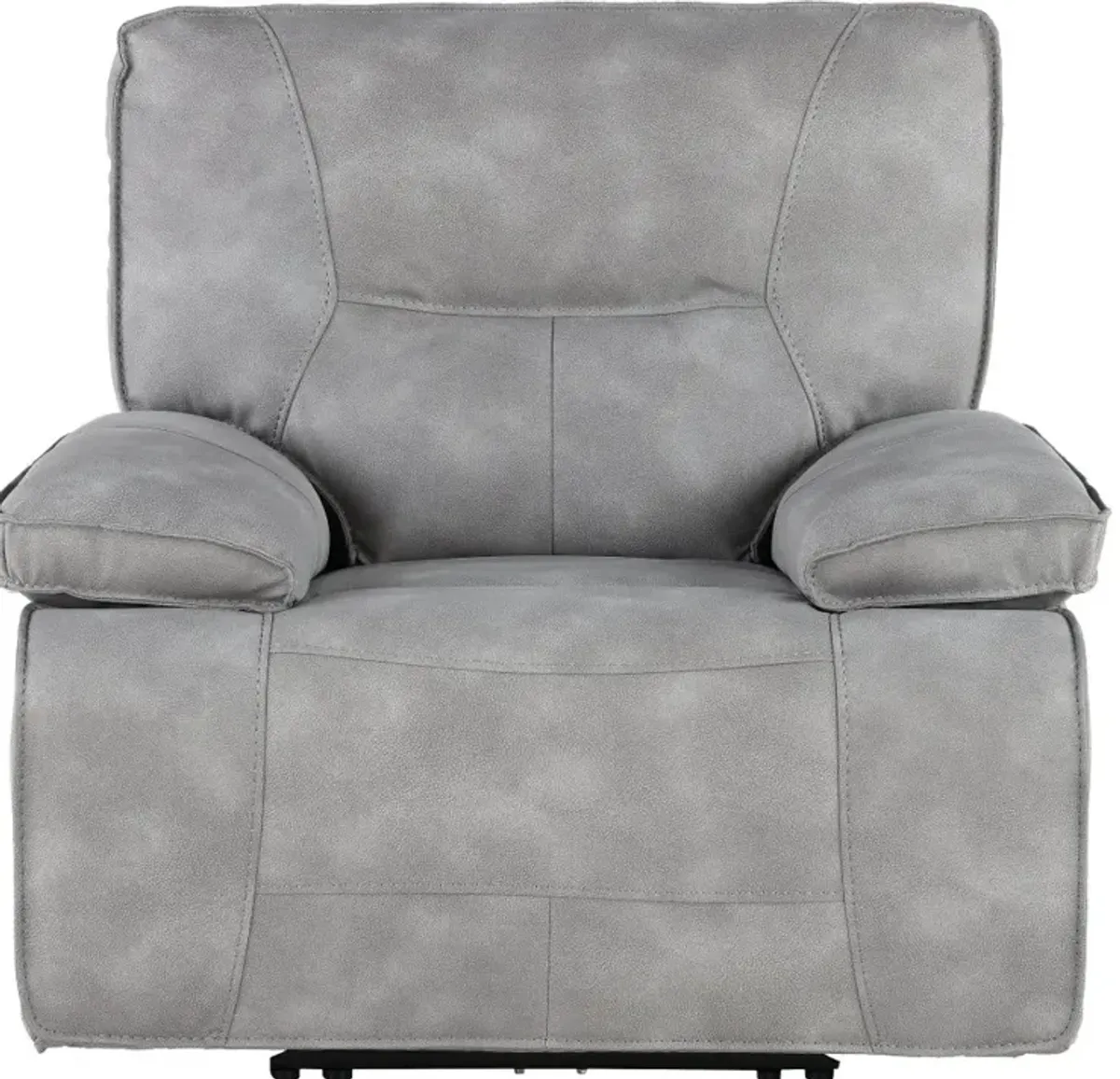 Spartacus Gladiator Sky Gray Power Recliner