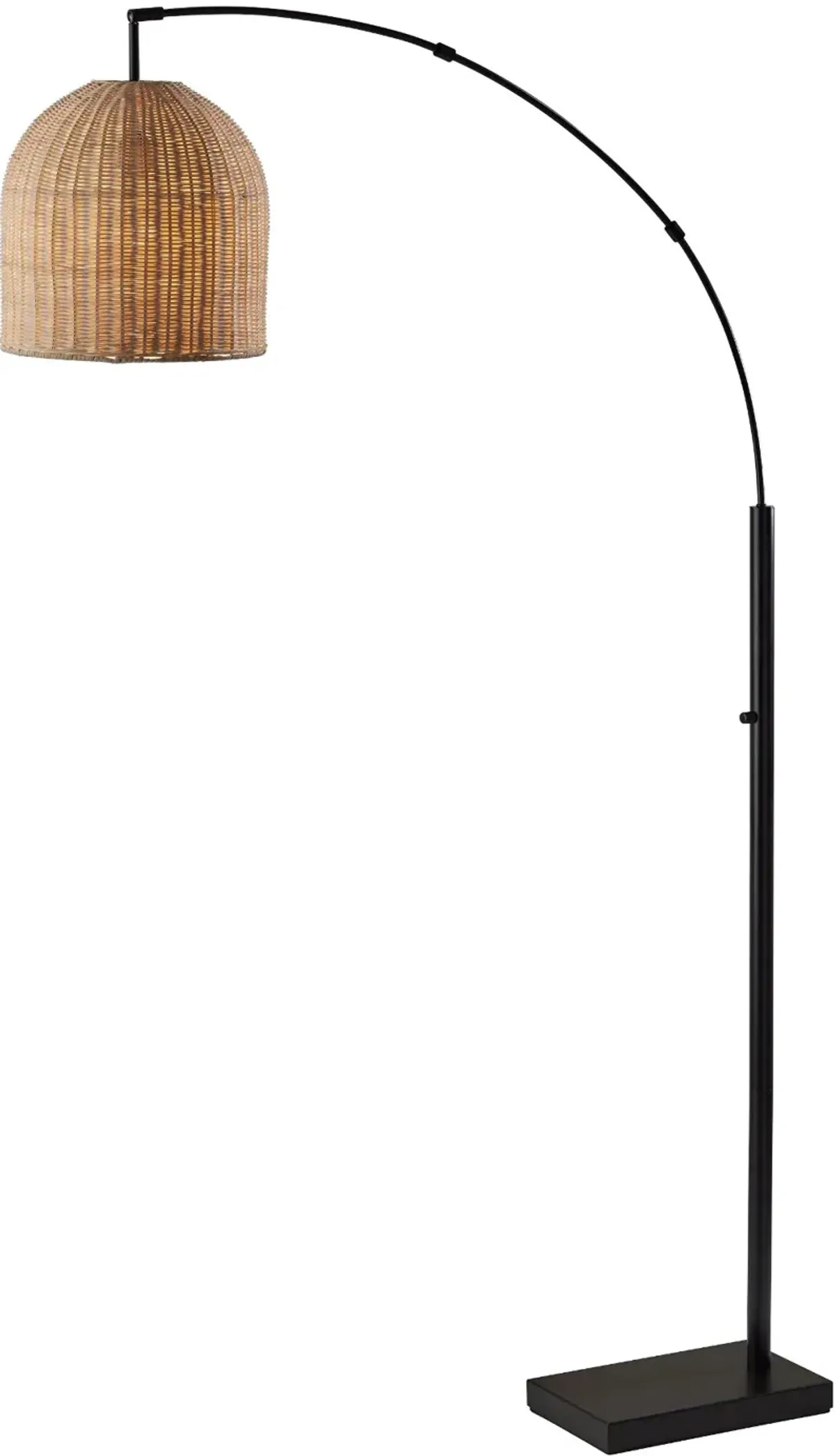 80 Inch Bahama Bronze Arc Lamp