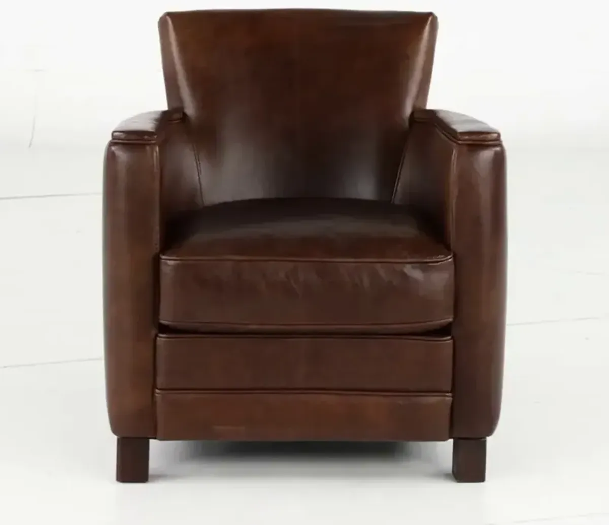 Utah Brown Leather Chair