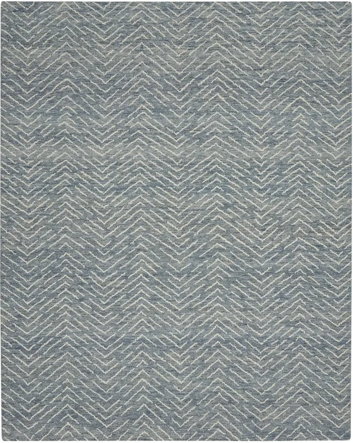 Colorado 8 x 10 Indigo and Ivory Area Rug