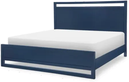 Summerland Blue Queen Bed