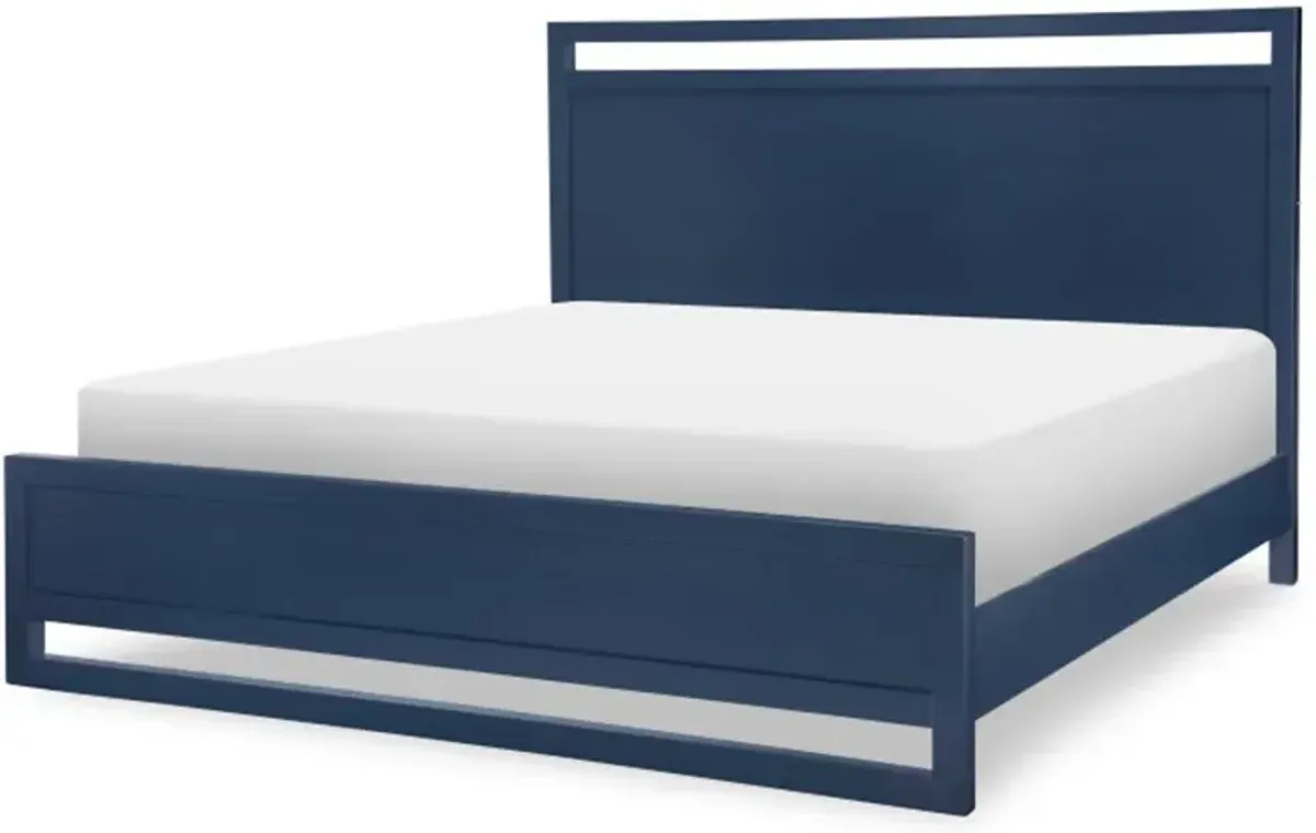 Summerland Blue Queen Bed