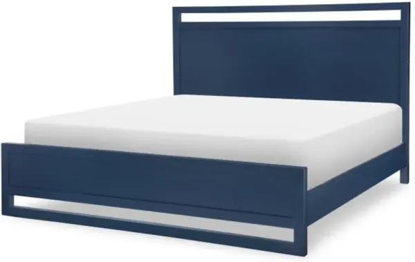 Summerland Blue King Bed