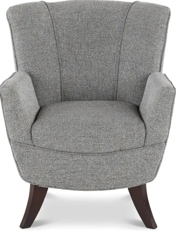 Bethany Steel Gray Accent Chair