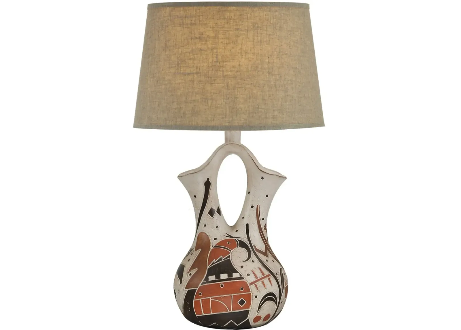 30 Inch Western Table Lamp