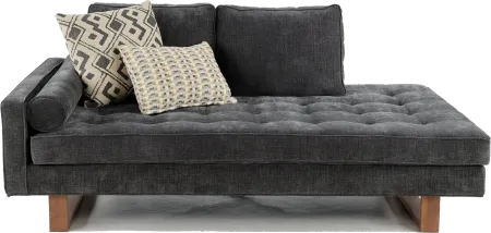 Storm Gray Chaise Sofa