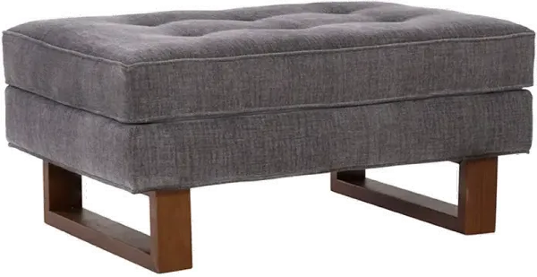 Storm Gray Ottoman