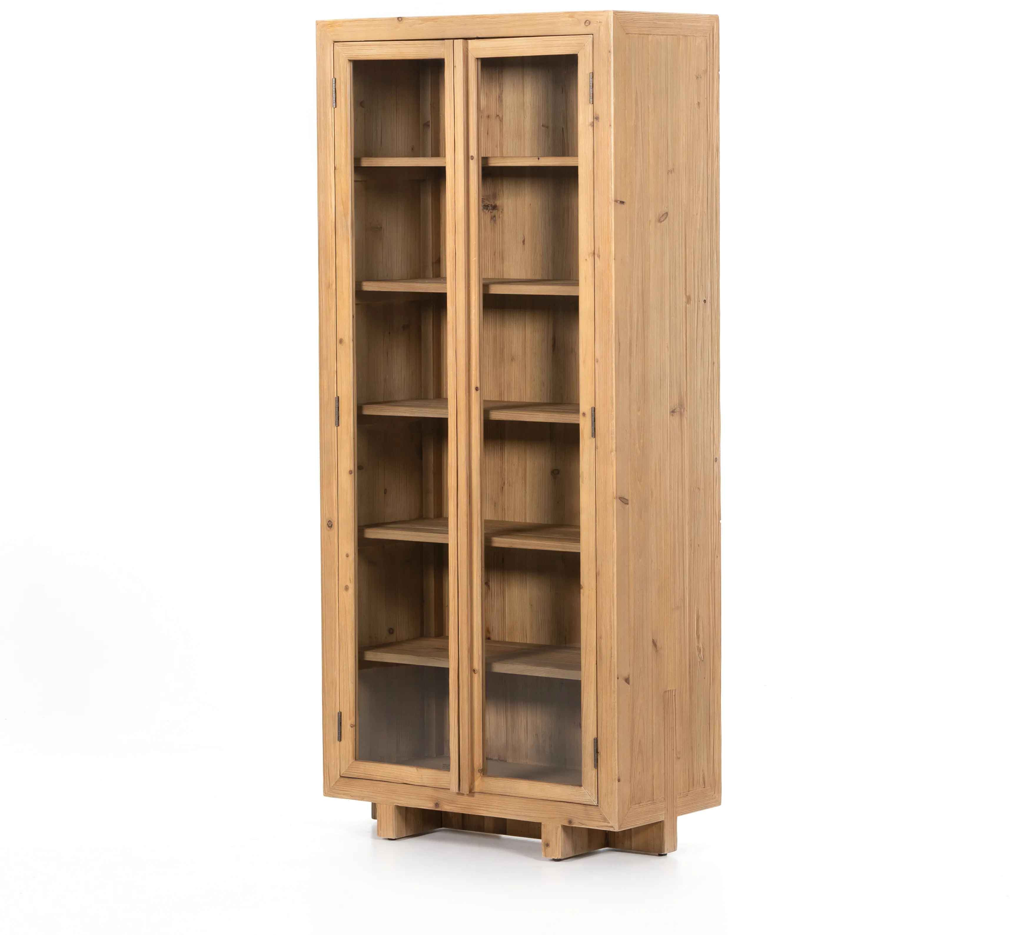 Brock Natural Display Cabinet