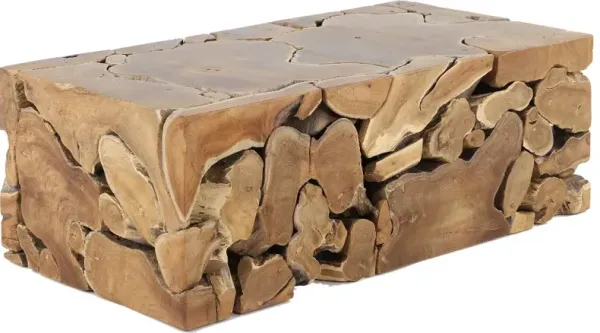 Block Rectangular Coffee Table