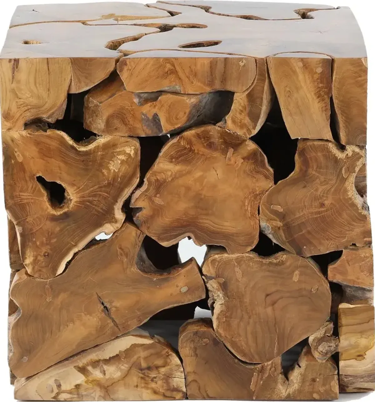 Block Square End Table