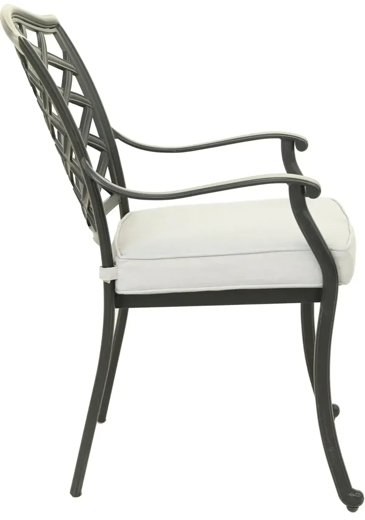 Halston Cream Dining Arm Chair