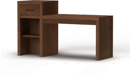 Sausalito Brown Multilevel Desk
