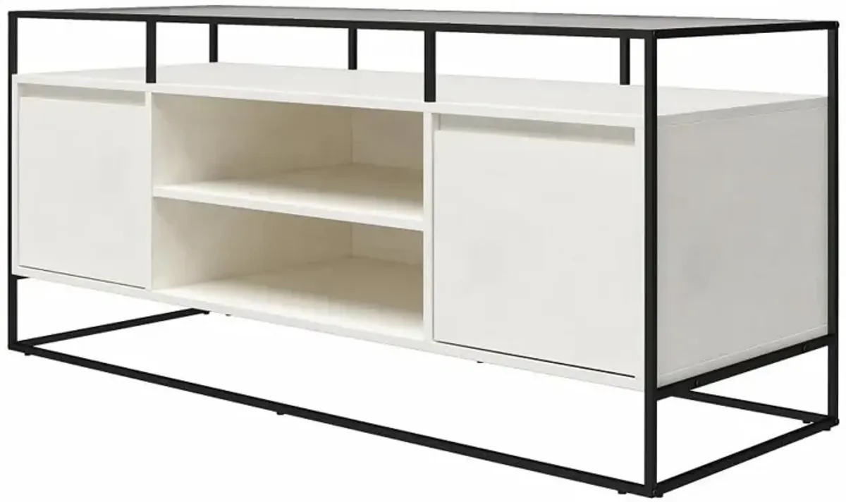 Camley White 54" TV Stand