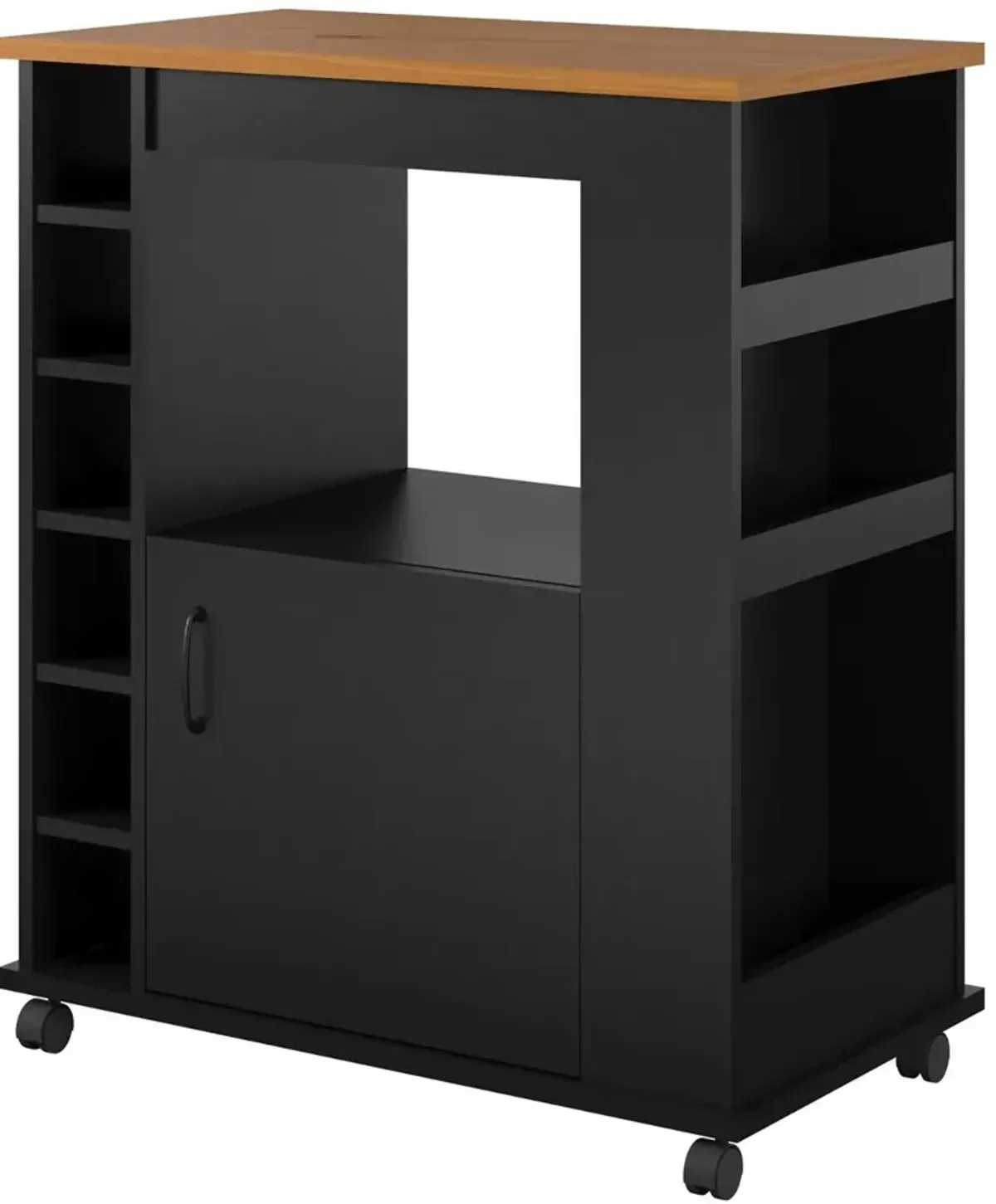 Williams Black Kitchen Cart