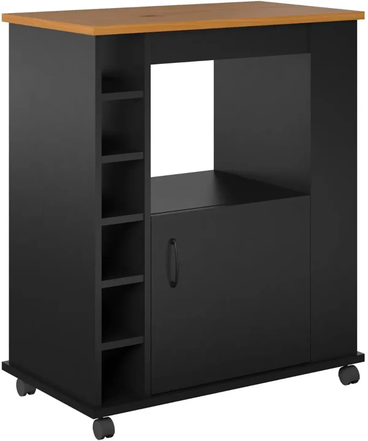 Williams Black Kitchen Cart