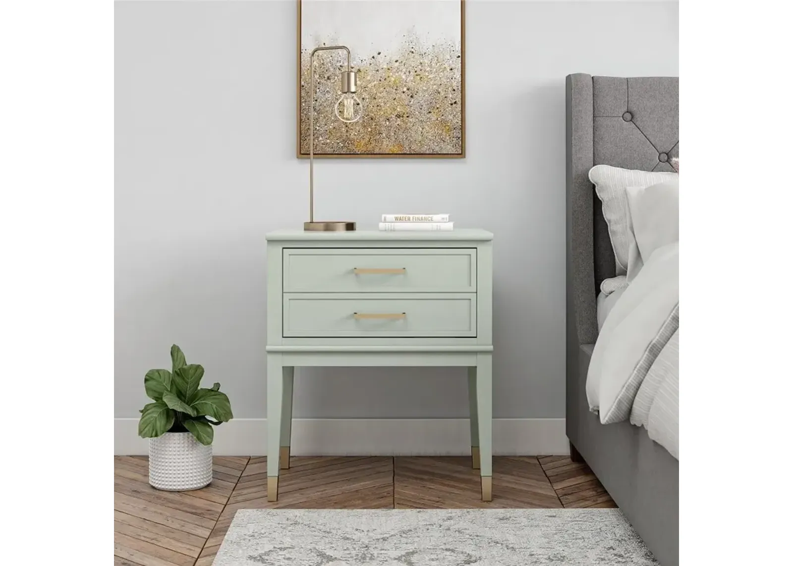 Westerleigh Light Green End Table