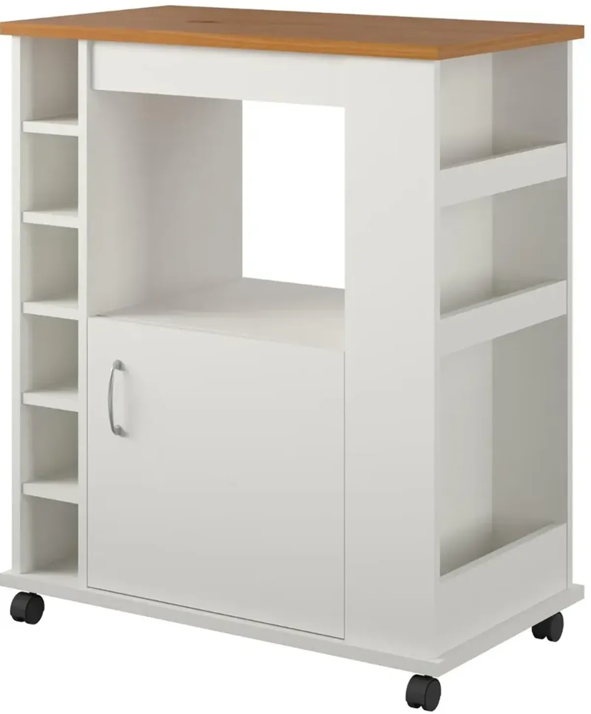 Williams White Kitchen Cart