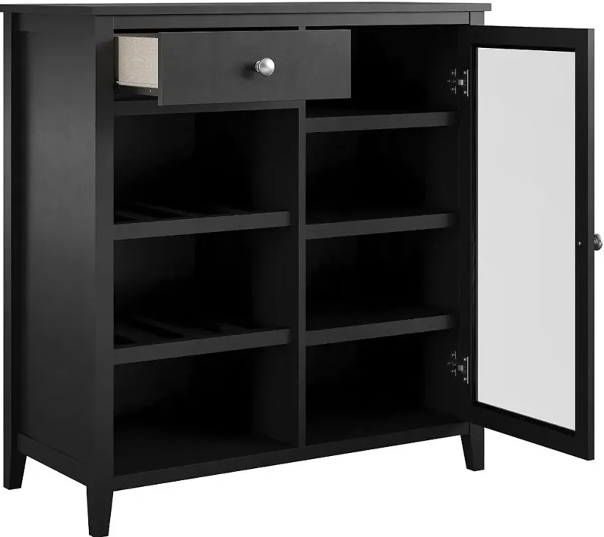 Tuxedo Black Bar Cabinet