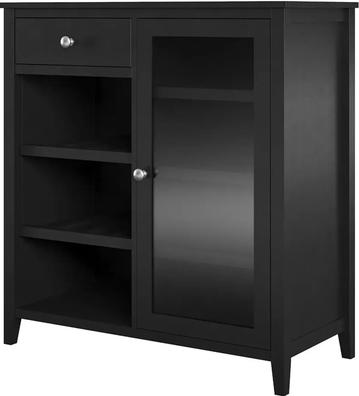 Tuxedo Black Bar Cabinet