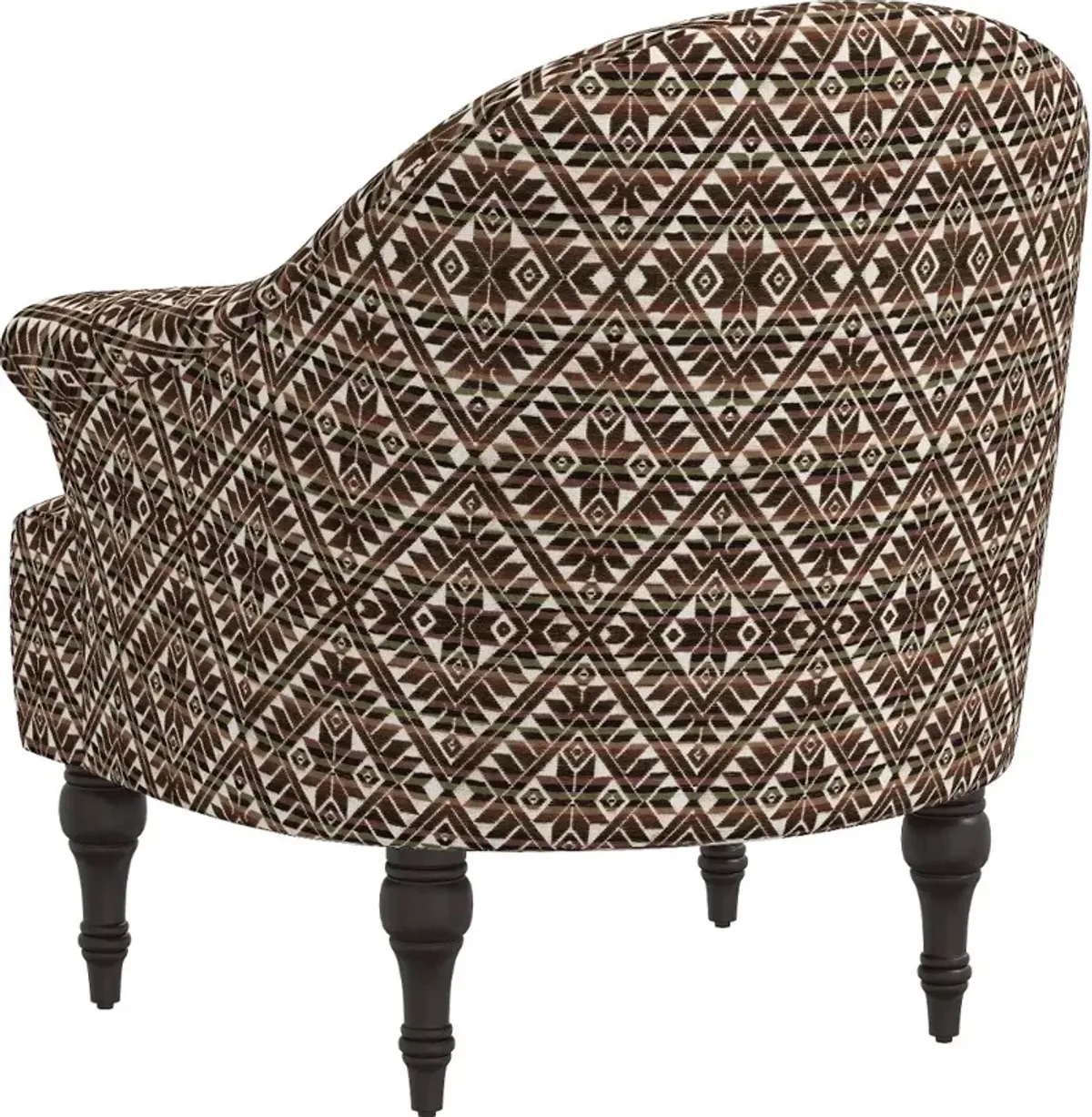 Lila Neutral Diamond Accent Chair - Skyline Furniture