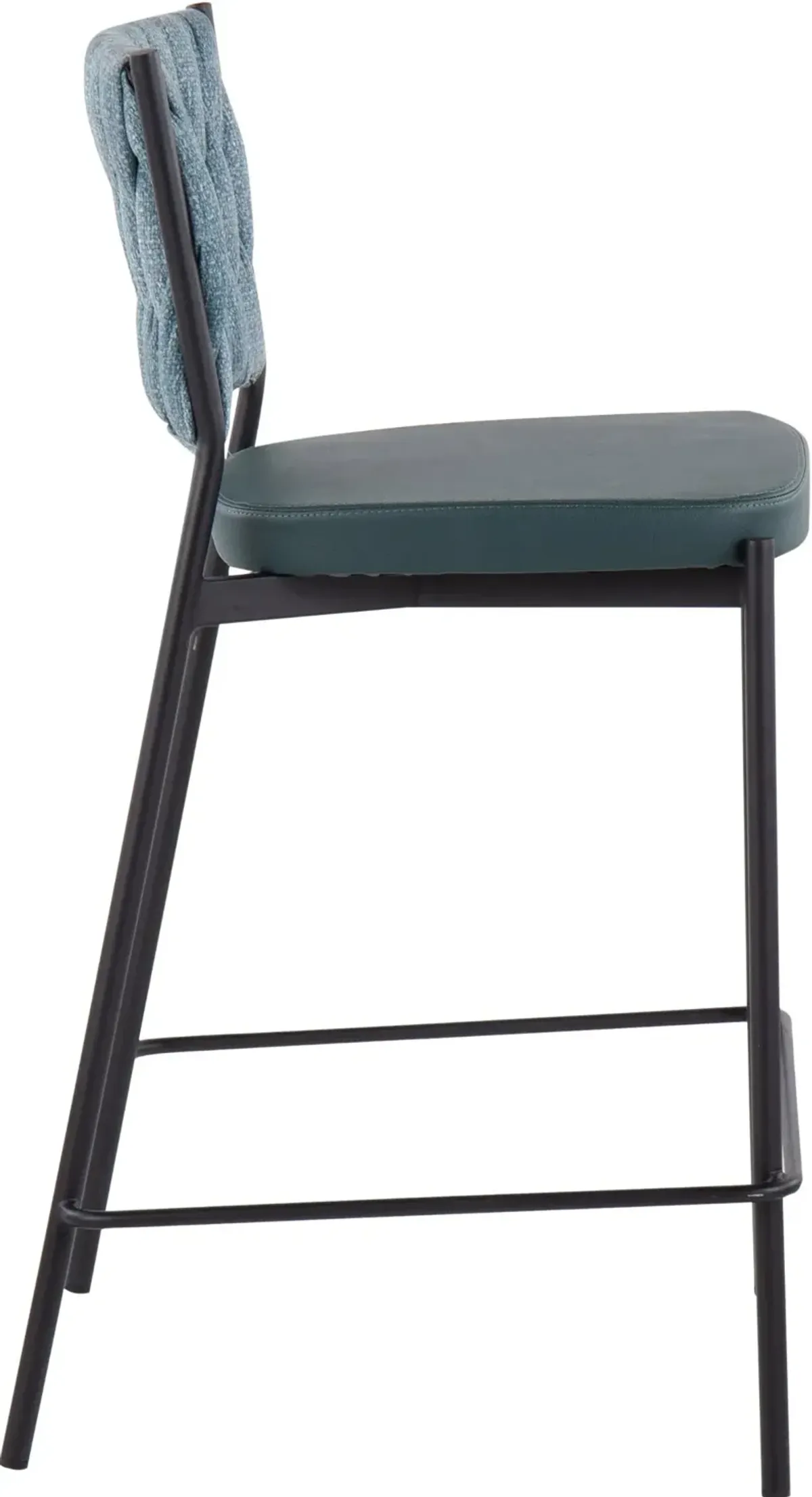 Tania Green Counter Height Stool, Set of 2