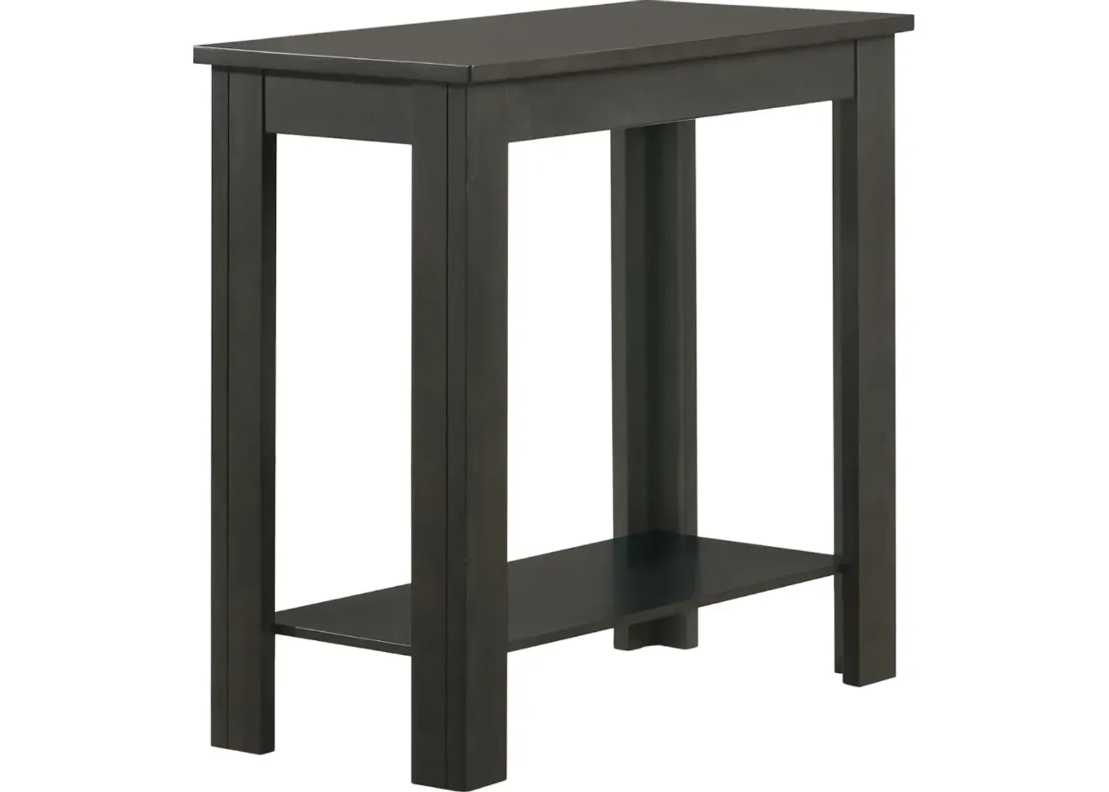 Pierce Charcoal Gray Side Table