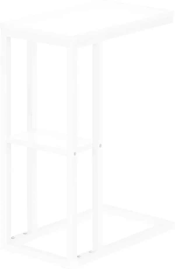 Monarch White Side Table