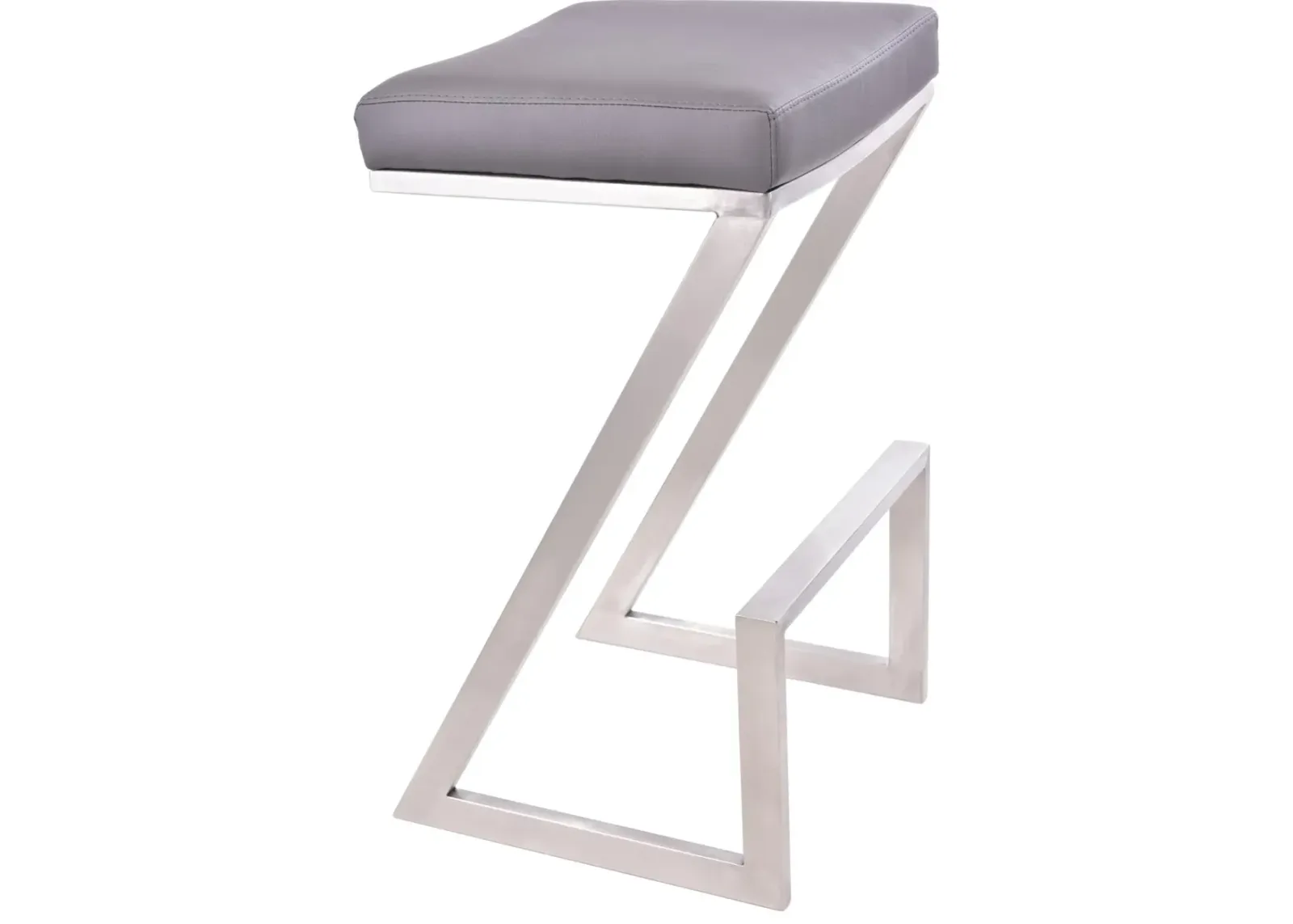 Atlantis Gray Counter Height Stool