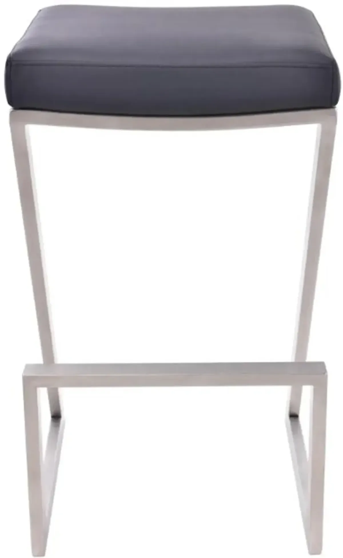 Atlantis Black Backless Counter Height Stool