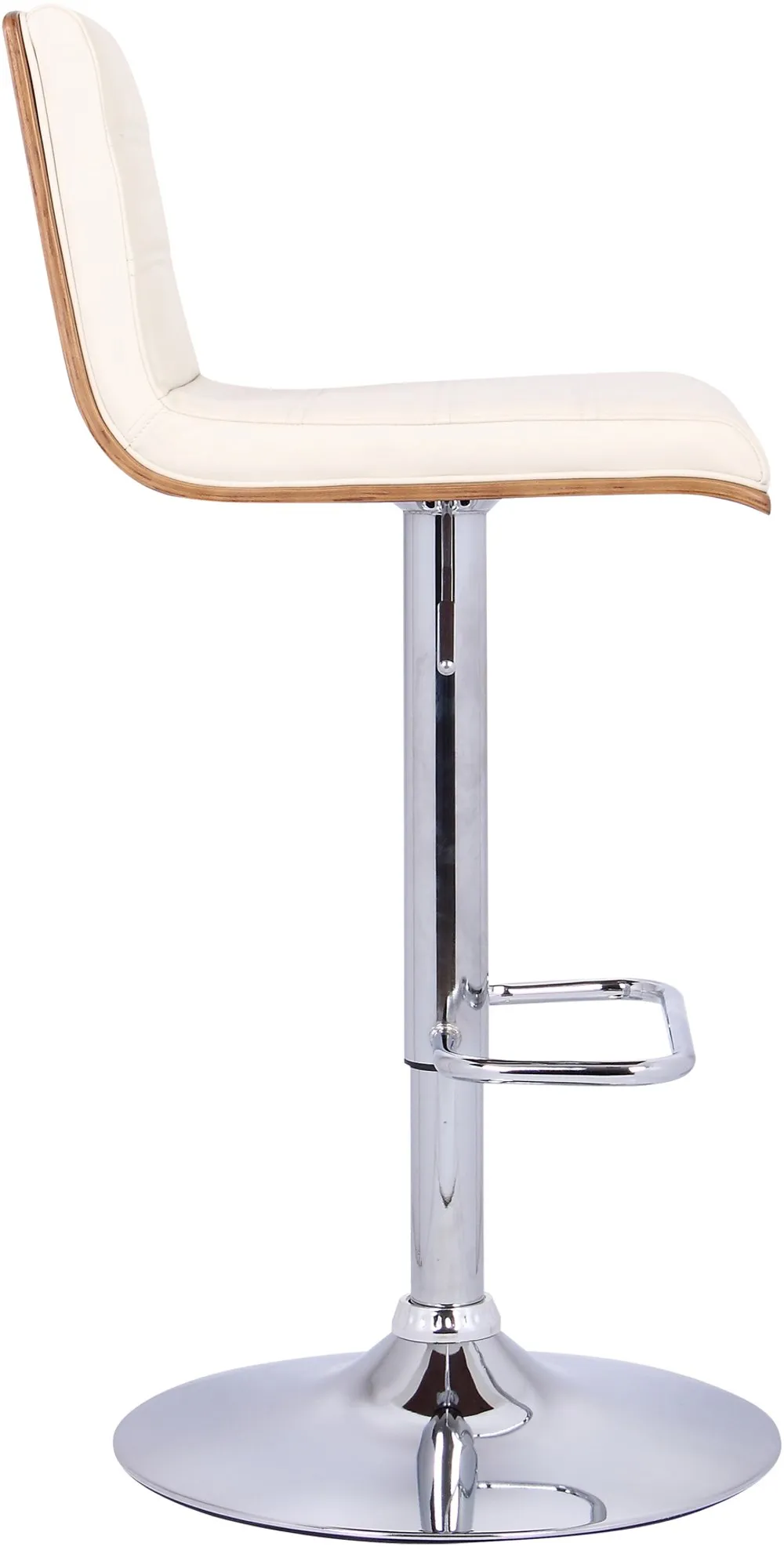 Aubrey Cream Adjustable Bar Stool