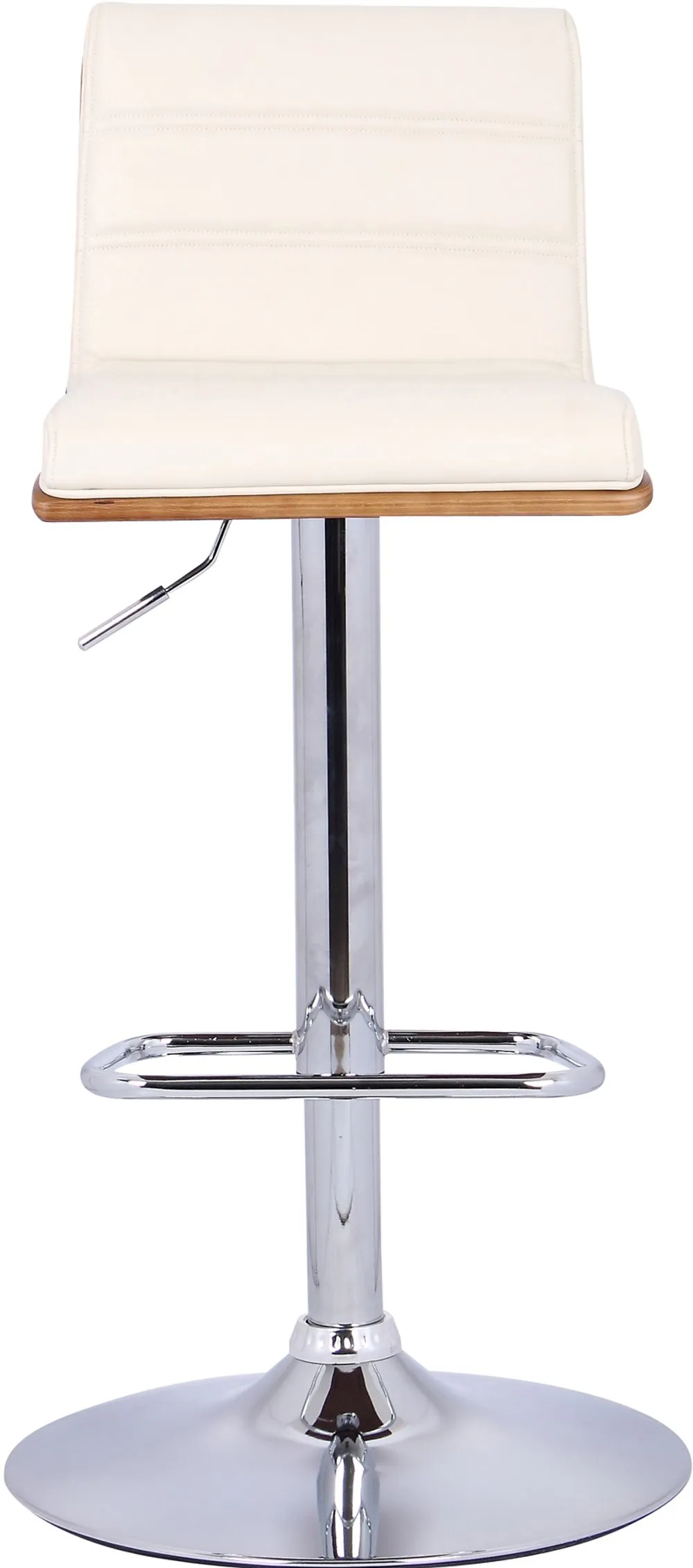 Aubrey Cream Adjustable Bar Stool