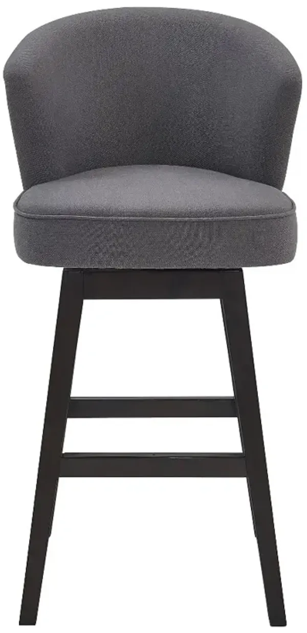 Brandy Gray Swivel Counter Height Stool