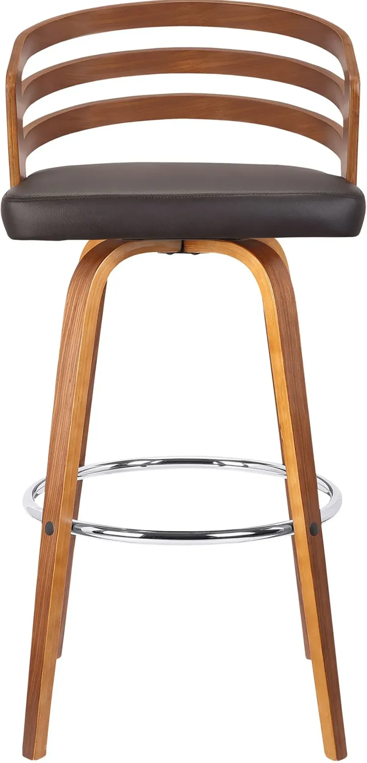 Jayden Brown Swivel Counter Height Stool