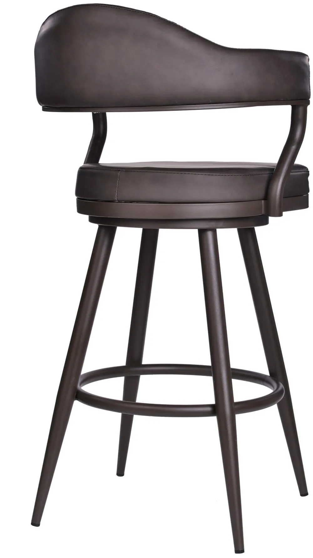 Justin Brown Swivel Counter Height Stool