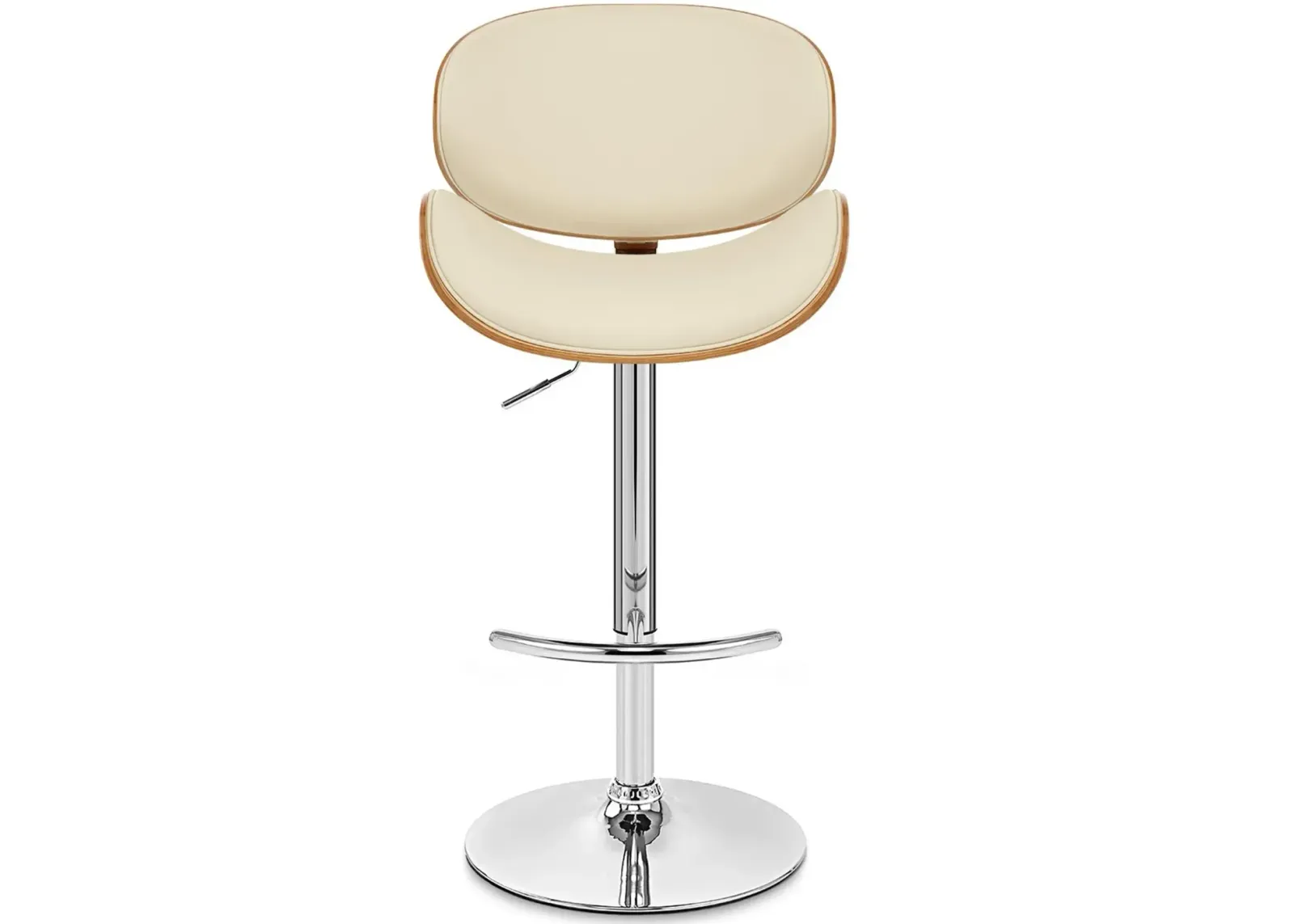 Naples Cream Adjustable Bar Stool