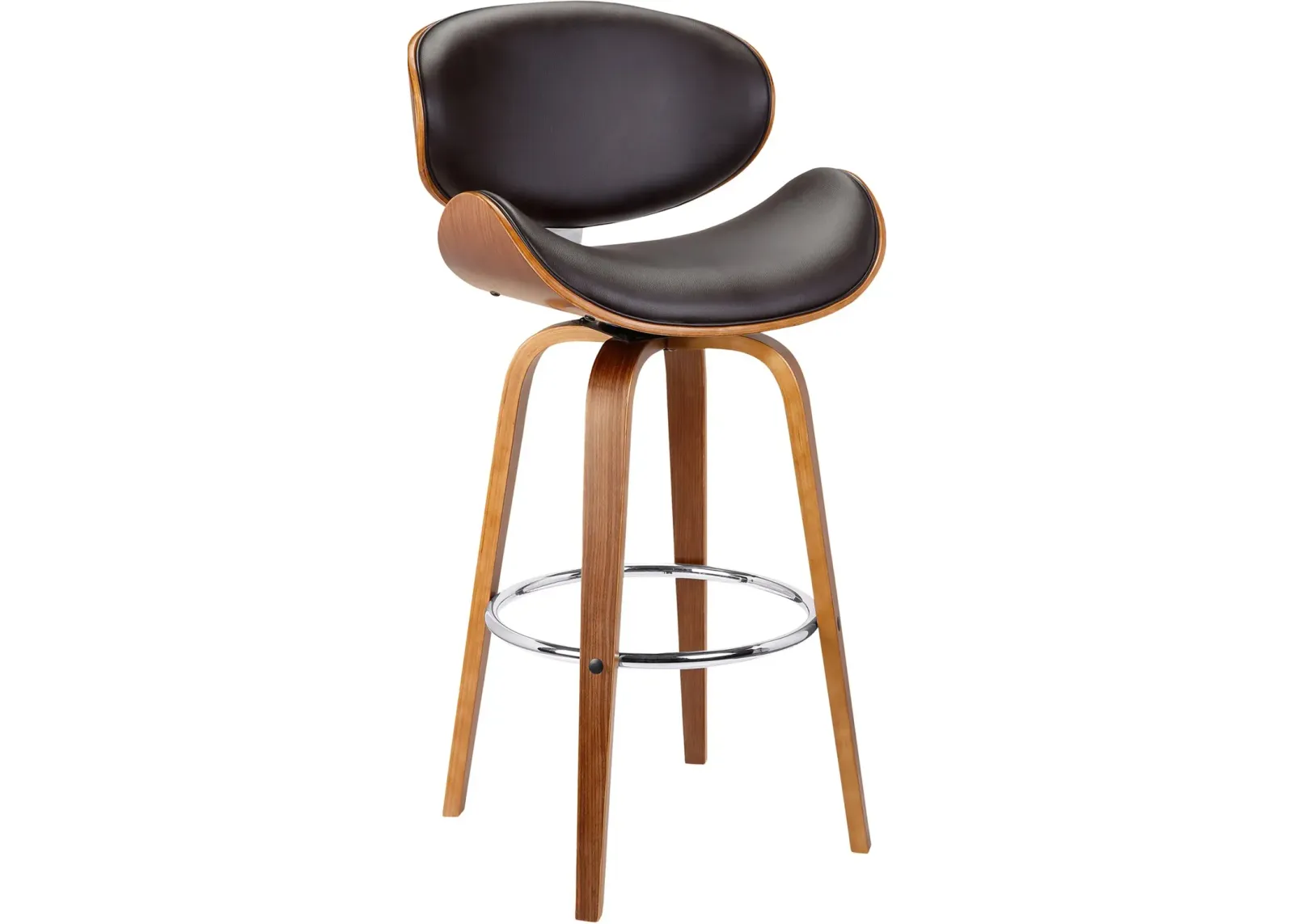 Solvang Brown Swivel Counter Height Stool