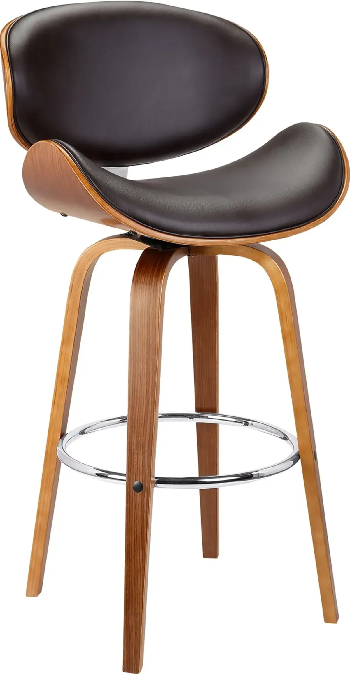 Solvang Brown Swivel Counter Height Stool