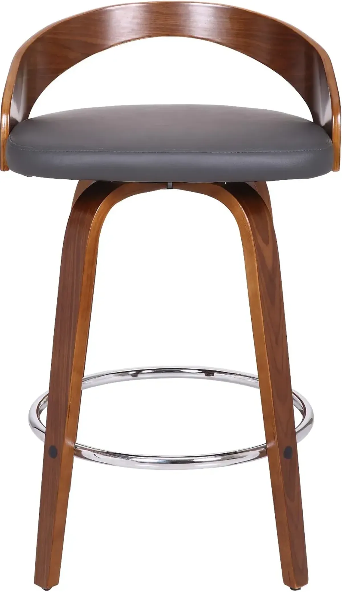 Sonia Gray Swivel Counter Height Stool