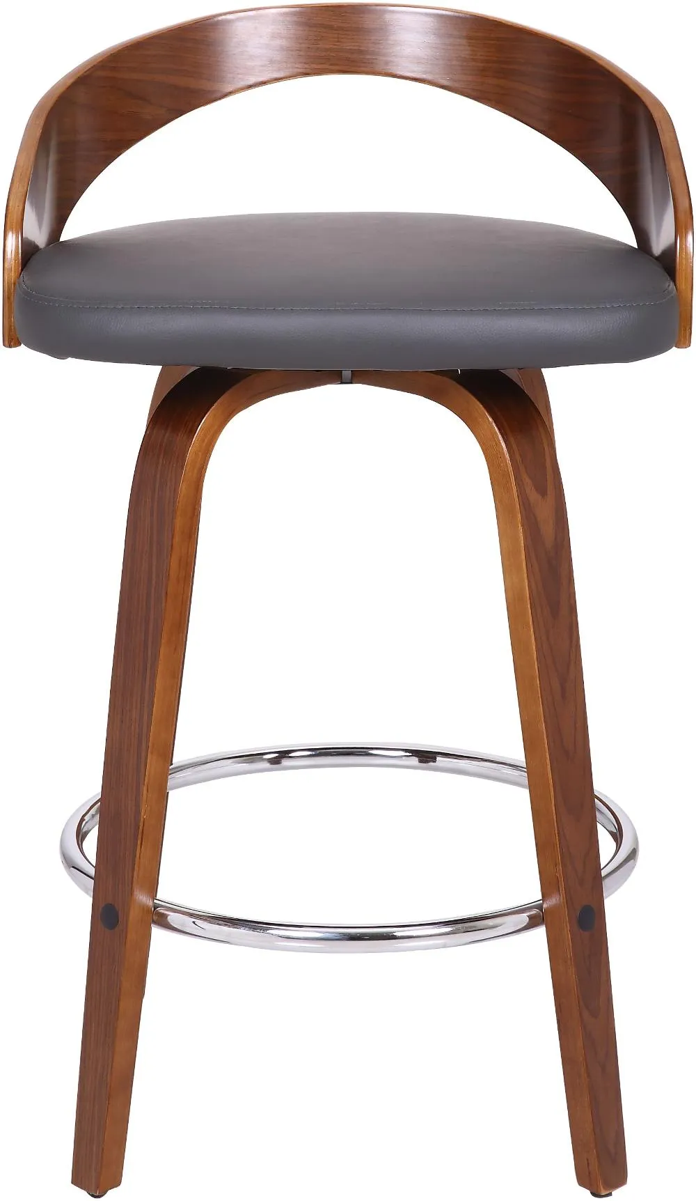 Sonia Gray Swivel Counter Height Stool