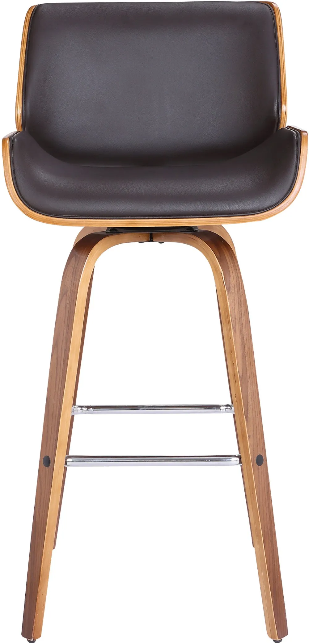 Tyler Brown Swivel Counter Height Stool