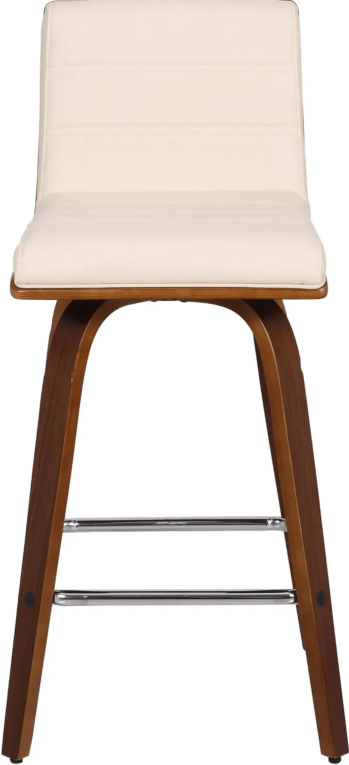 Vienna Cream Swivel Counter Height Stool