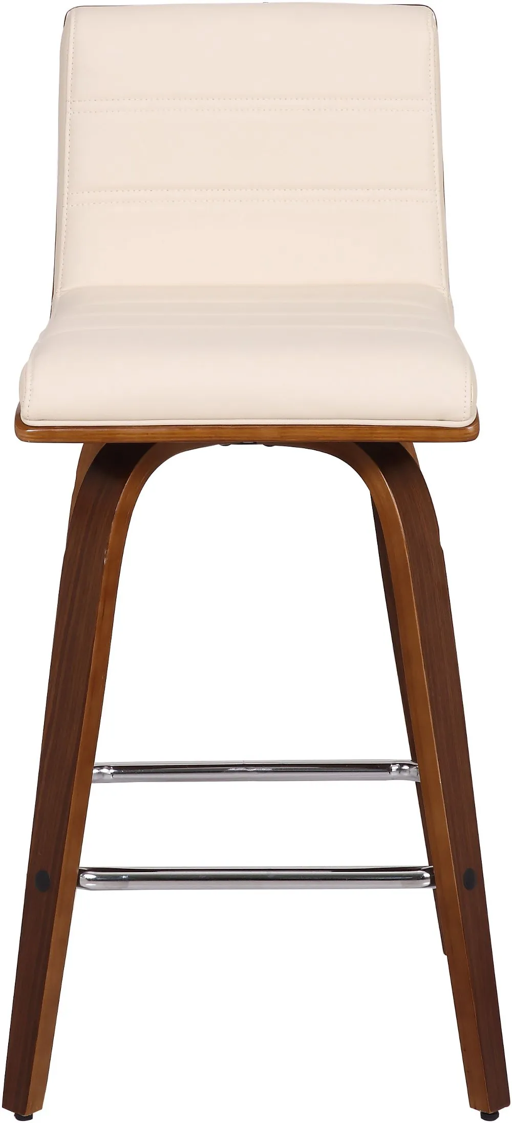 Vienna Cream Swivel Counter Height Stool