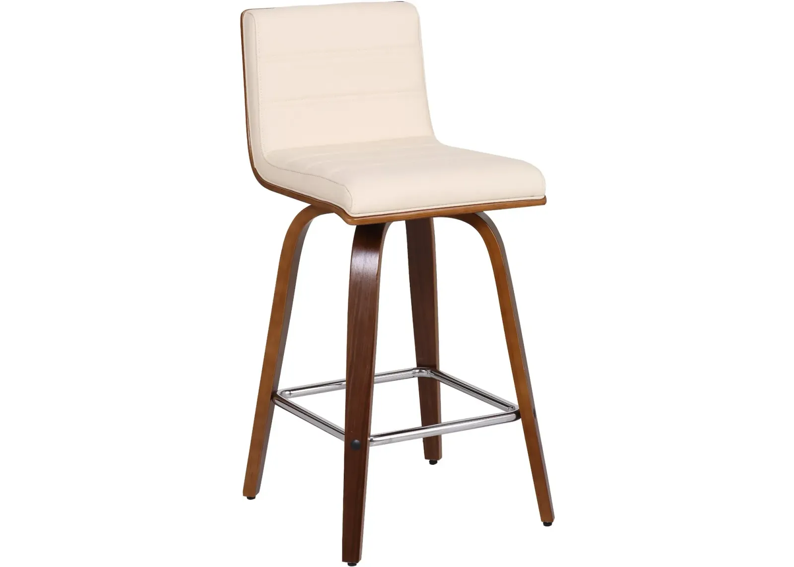 Vienna Cream Swivel Counter Height Stool