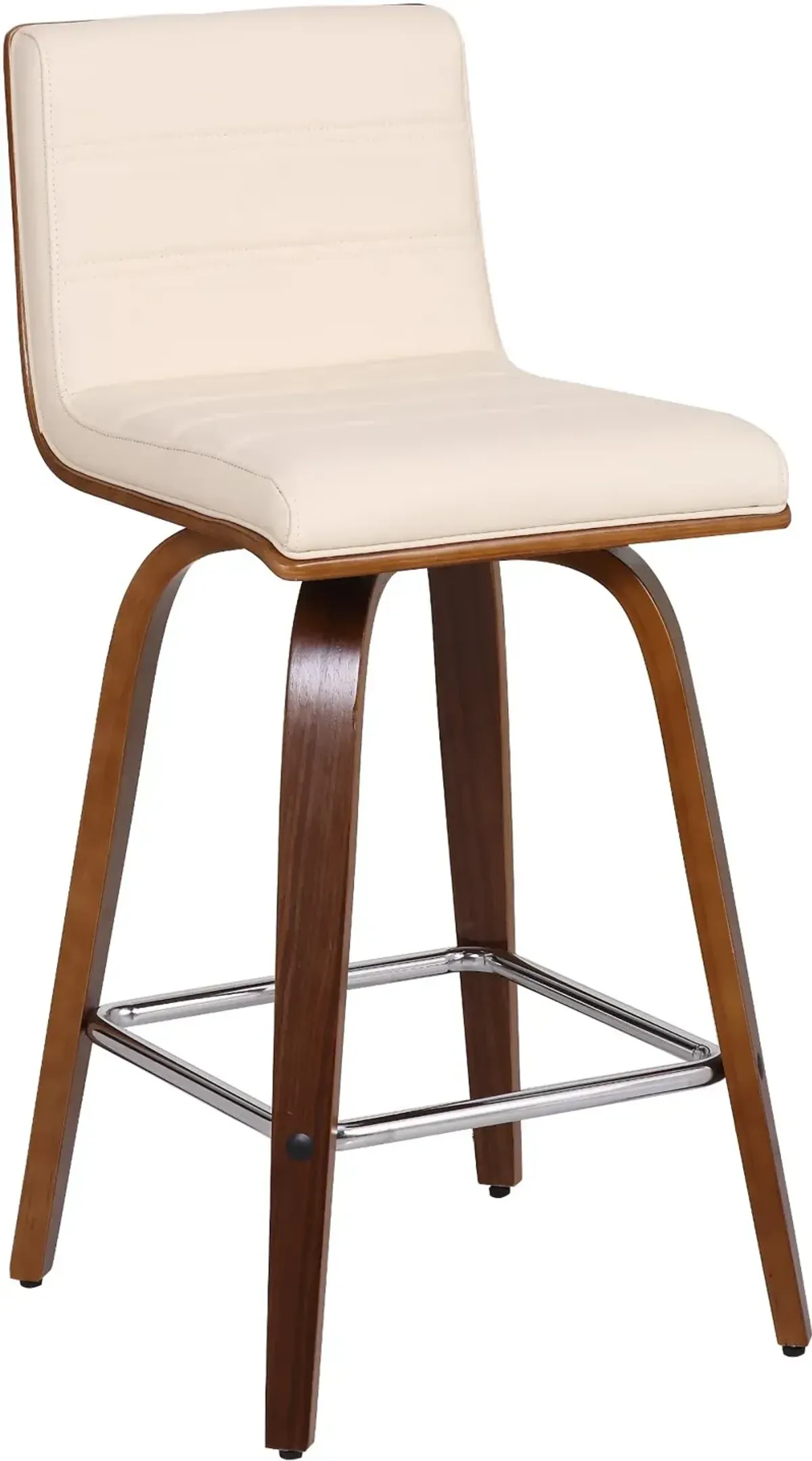 Vienna Cream Swivel Counter Height Stool