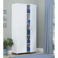 Kendall White 36" Utility Storage Cabinet