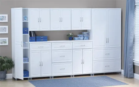 Kendall White 24" 3 Drawer Base Cabinet